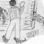 Milton Earl MacDonald at Lace Mill.