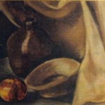 Drape, Jug, Dish and Apple