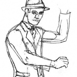 Sketch of Man